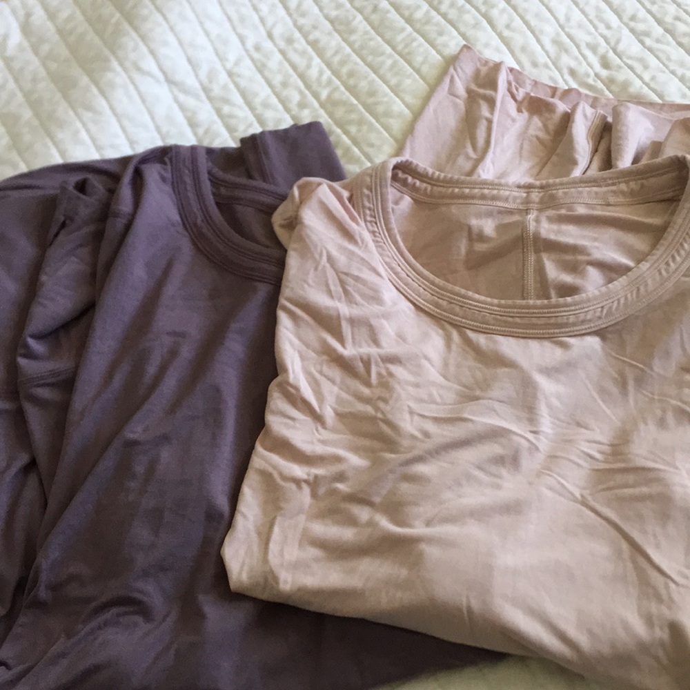 Lululemon 2 long sleeve tunic shirts